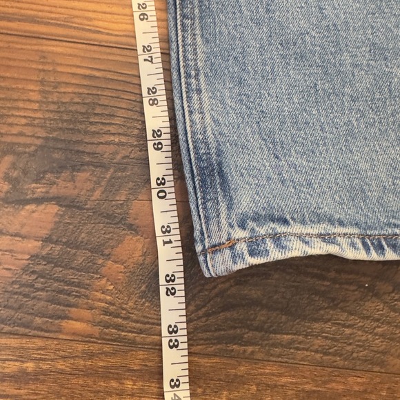 Good American Good Icon Straight Studded Jeans Indigo Plus Size 26 - Picture 11 of 16